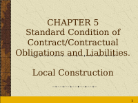 Final Chapter 5 Standard Condition Of Contract.ppt